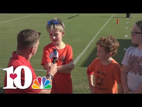 10Tailgates with Coalfield's youngest fans