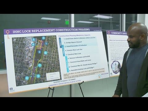 Residents in Ninth Ward meet to fix lock in Industrial Canal
