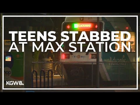 Police say racism motivated stabbing of 2 teens at MAX station in Southeast Portland