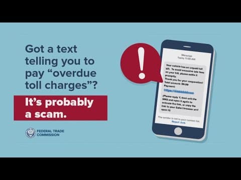 Officials warn of scam texts about tolls