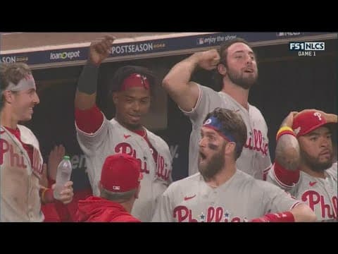 San Diego Padres drop NLCS Game 1, losing 2-0 to the Philadelphia Phillies