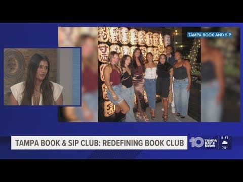 Tampa Book & Sip Club: Redefining book club