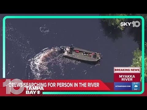 FWC: Person missing after boat crash on Myakka River