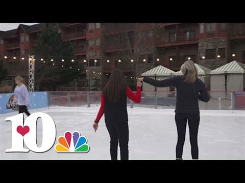 Ice rink opens at Wilderness Water Park