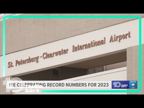 On National Pie Day, St. Pete's PIE airport celebrates record travel numbers