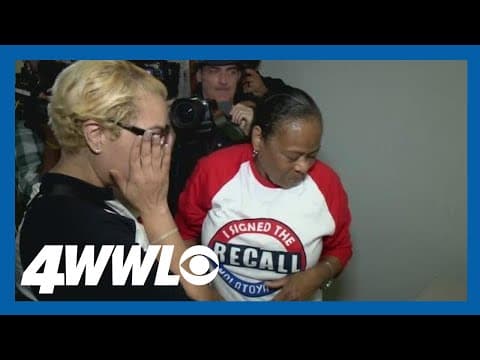 New Orleans Mayor Recall campaign turns in signatures