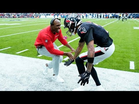 Texans head coach DeMeco Ryans, players discuss yesterday's win and upcoming Jets game