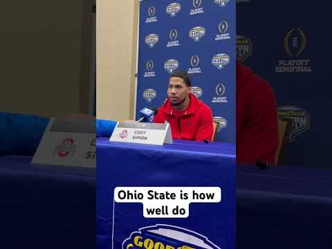 Ohio State linebacker Cody Simon talks about facing his former teammate Quinn Ewers.