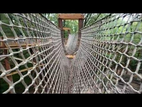 VIDEO: View from Blacklick Woods Metro Park's new canopy walk