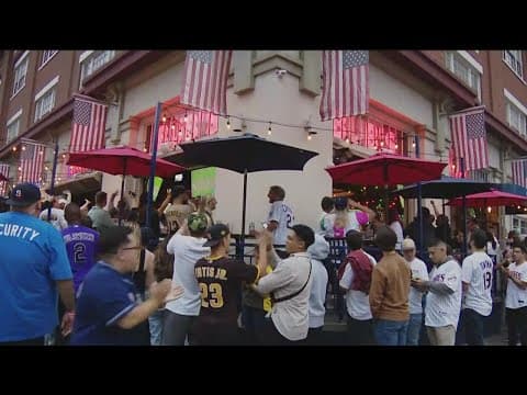 Fans celebrate electric win, Padres 1 win away from National League Championship Series