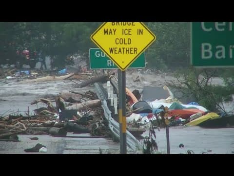 Texas floods: Kerr County commissioners provide update on recovery efforts