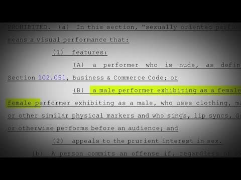 Judge to consider federal lawsuit against Texas bill aimed at restricting some drag shows