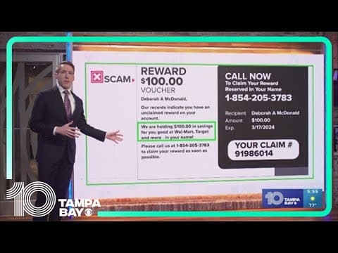 Getting free cash? No, this unclaimed reward voucher promising money is a scam
