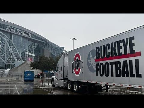 Cotton Bowl updates: Winter storm; final preps for Ohio State and Texas before CFP semifinal