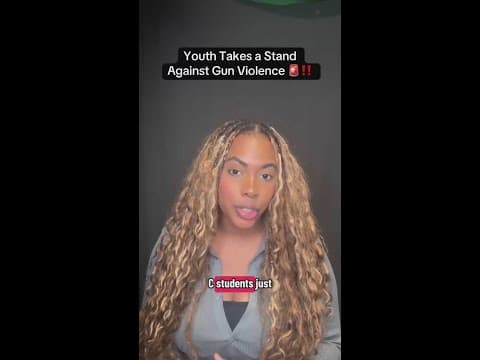 DC students take a pledge against Gun Violence