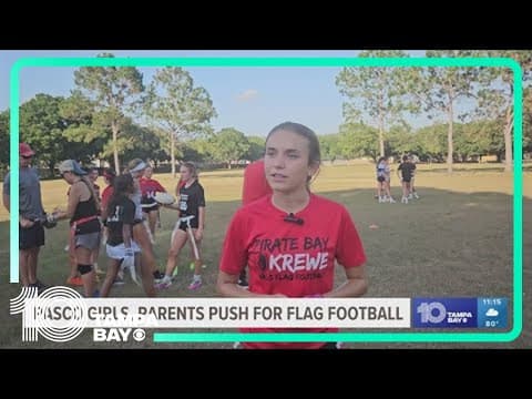 Pasco County girls push to add flag football as a high school sport