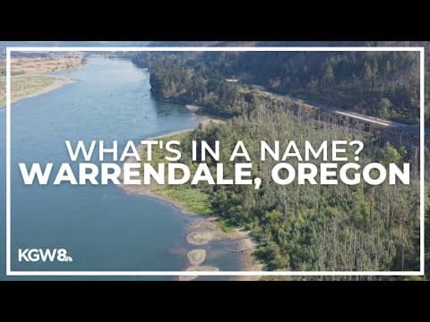 How a fish cannery owner became the namesake of Warrendale, Oregon