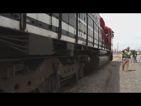 Norfolk Southern offers first in series of safety training sessions after Ohio train derailment