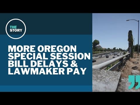 Oregon roads bill vote delayed again due to state senator's illness