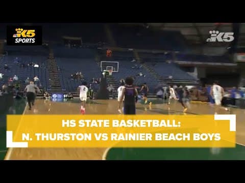 HS Boys State Basketball (Rd of 12):  North Thurston vs. Rainier Beach