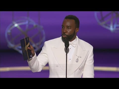 UT alumnus Tramell Tillman becomes first Black actor to win Emmy for outstanding supporting actor in