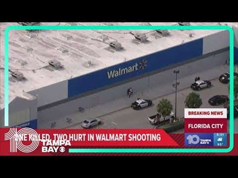 1 dead, 2 hurt after shooting at Walmart in South Florida