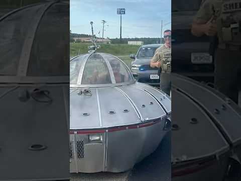 Hoosier in 'UFO car' pulled over in 3 different states
