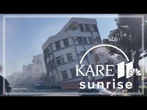 Deadly earthquake hits Taiwan; At least 9 reported dead