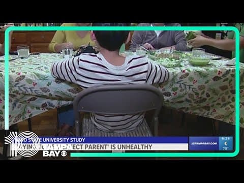 Study: Trying to be a 'Perfect Parent' is unhealthy