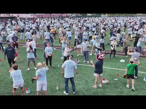 The Guinness World Record for the largest game of catch was just broken
