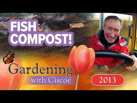FISH COMPOST! Ciscoe Goes Wild Again! | Gardening With Ciscoe | Full Episode