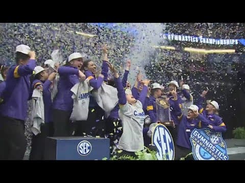 LSU Gymnastics capture SEC title