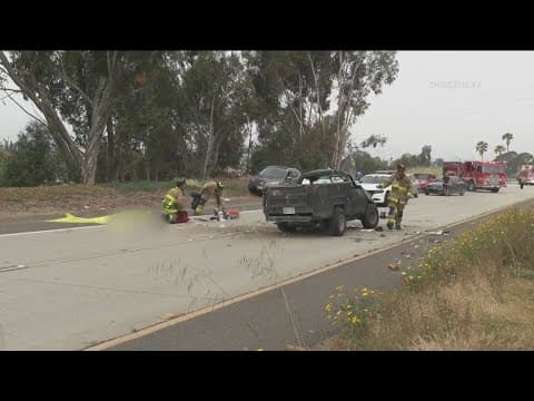 1 person killed in rollover crash on Interstate 805 in National City