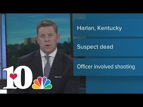 Police officer fatally shoots person early Monday morning while responding to domestic violence call