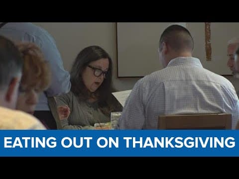 Local restaurant opens its doors for those wanting to eat out on Thanksgiving
