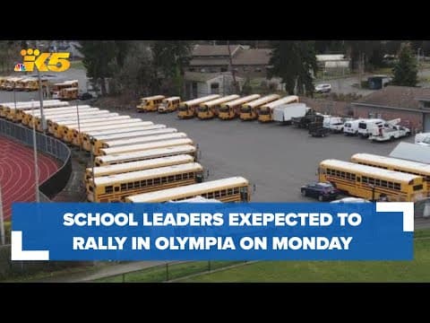 School leaders expected to rally in Olympia