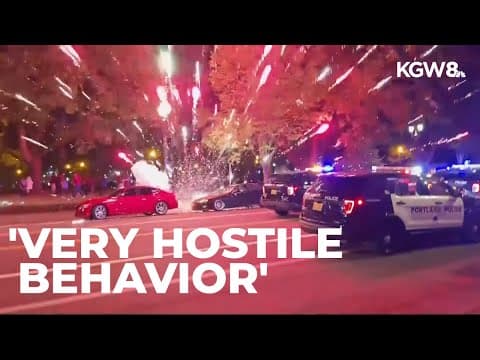 Portland police respond to some weekend street takeovers, leave others alone