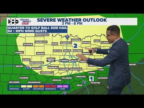 DFW Weather: Latest storms timeline for North Texas