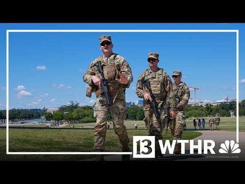 President Trump threatens to send National Guard to more cities in crime crackdown