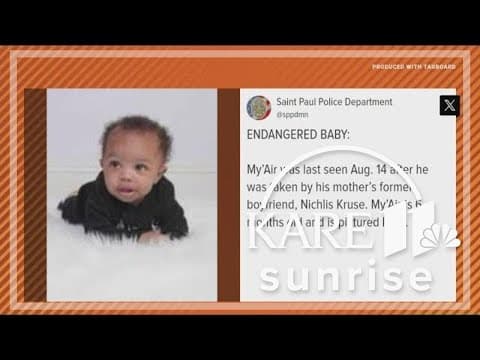 St. Paul police ask for help finding endangered baby