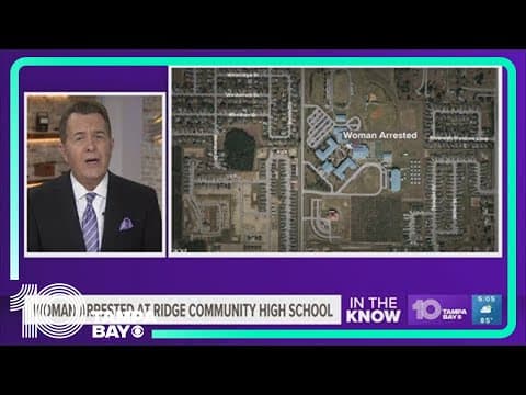 Woman arrested after trying to enter high school with a knife in Haines City