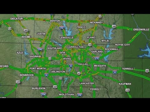 DFW traffic update: Is it safe to drive on North Texas roads Friday morning?