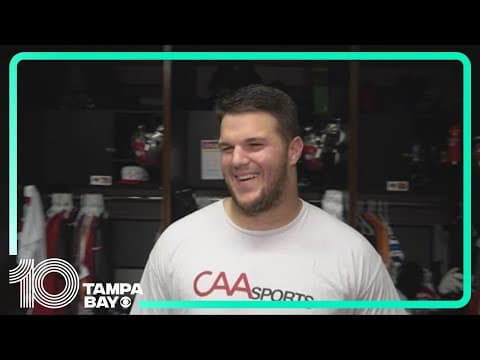 Tampa Bay's first-round draft pick Graham Barton talks rookie responsibilities | The One Buc