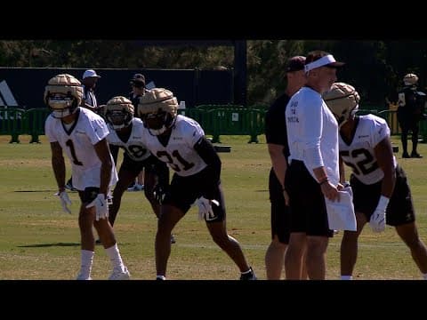 Highlights from Day 10 of 2024 Saints training camp in California