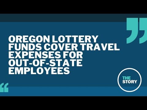 Oregon Lottery managers living out of state use lottery funds for travel expenses