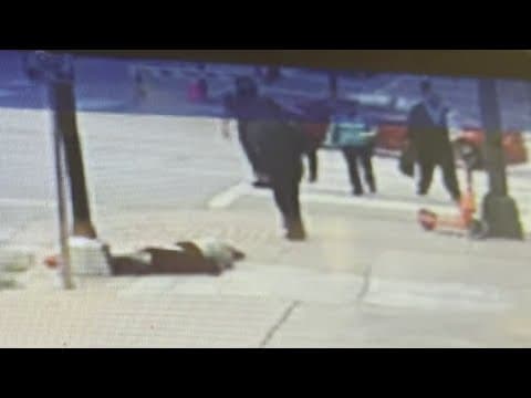 Police searching for a man who violently attacked a woman