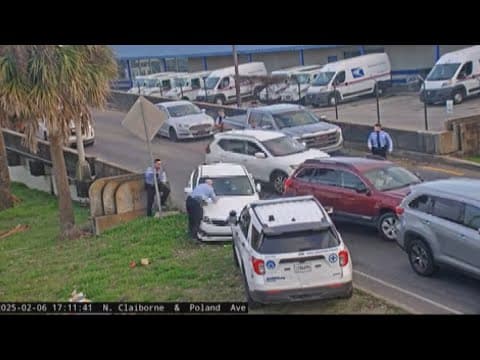 NOPD releases video of arrest attempt, shooting