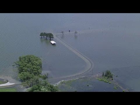 High water, storm damage causes Lewisville Lake Park to close