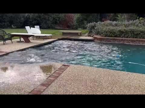 California earthquake: residents capture footage of pools shaking after strong quake