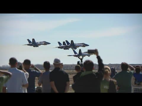 Blue Angels conclude spectacular first day of Miramar Air Show